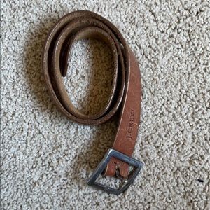 Brown J.Crew leather belt